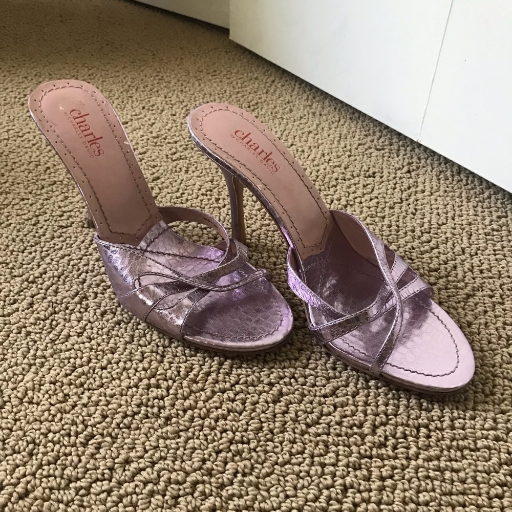 Size 8 Charles David Pink Heels